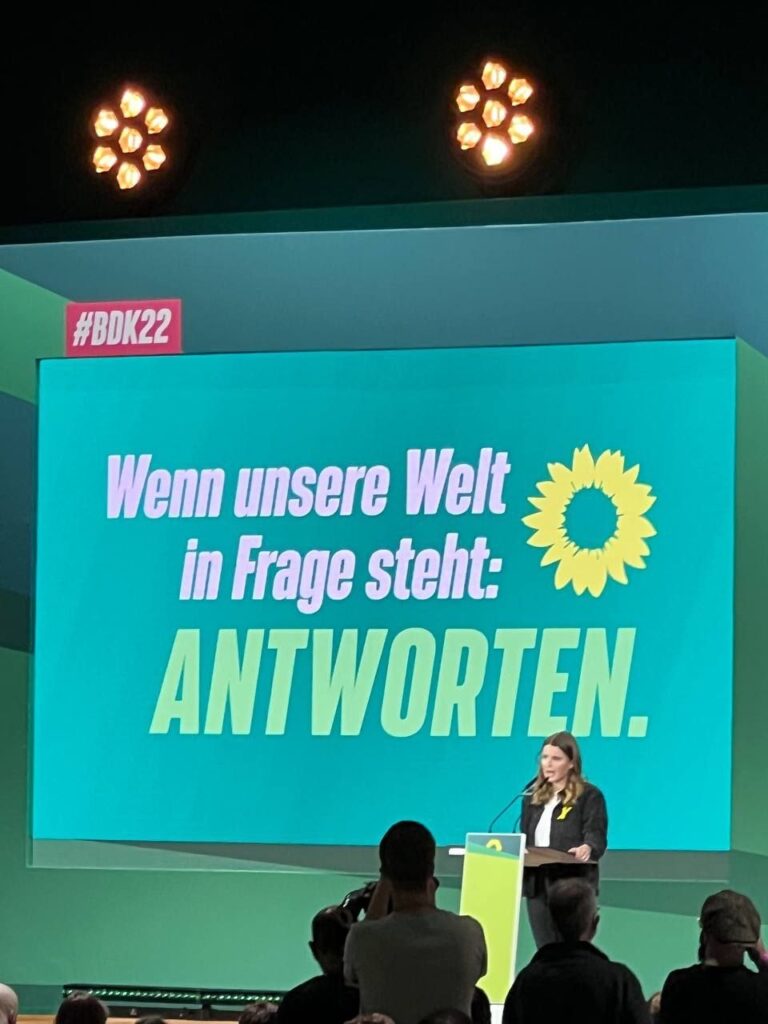 Gerechtigkeit & Verantwortung – Der grüne Parteitag in Bonn 2022